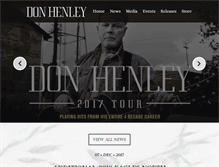 Tablet Screenshot of donhenley.com